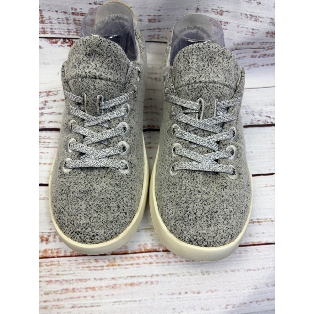 Allbirds Wool Pipers Womens Grey Marl Low Top Sustainable Sneakers size 9 - Picture 2 of 12